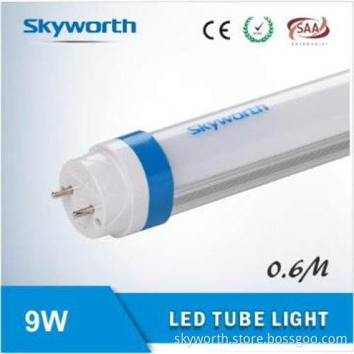 0.6M 9W LED tube with TUV